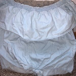 Blouse tshirt super cute off shoulders